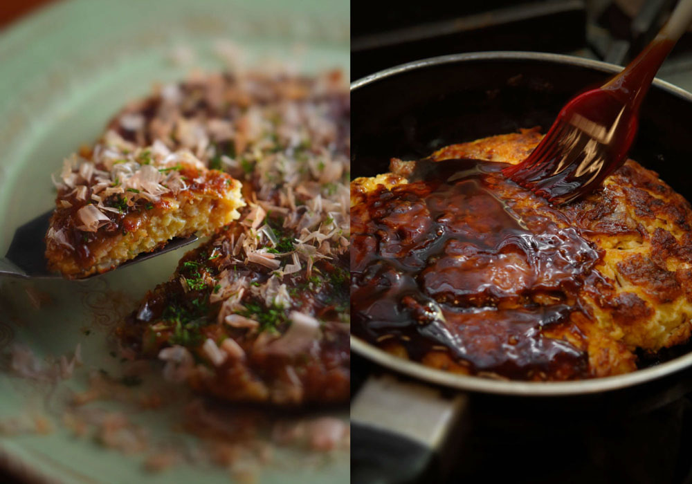 フライパンで作る!お好み焼きワンランクアップ術