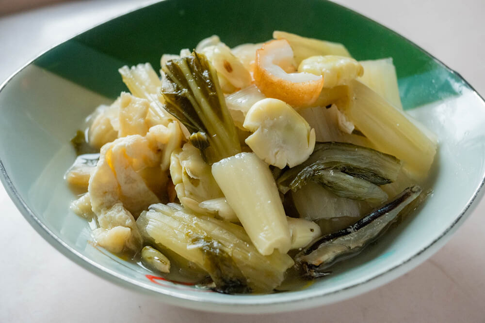 郷土料理「煮菜(にな)