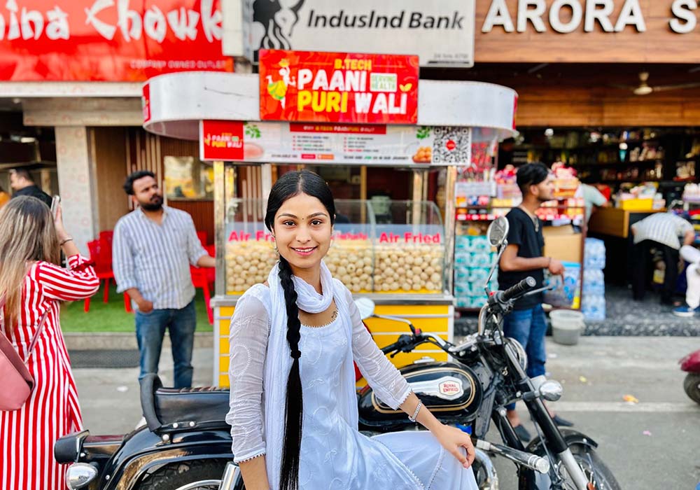 高学歴の若者による屋台起業。インドのヘルシーストリートフード