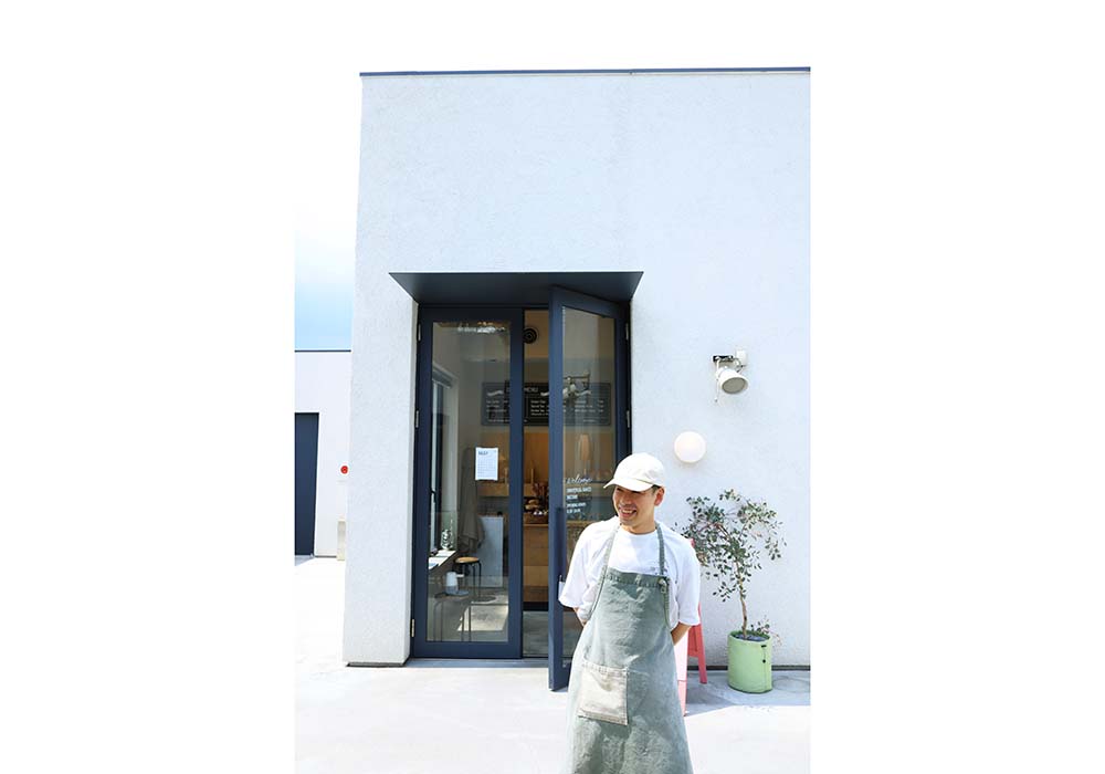 40代になり、「植物性の味が体に合うようになってきました(笑)」とシェフ。
