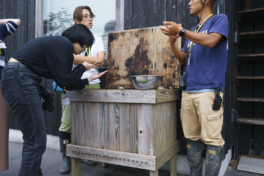 ワークを振り返って養鶏担当の松村さん、農場長の伊藤さん、山名シェフへの質問&トークタイム