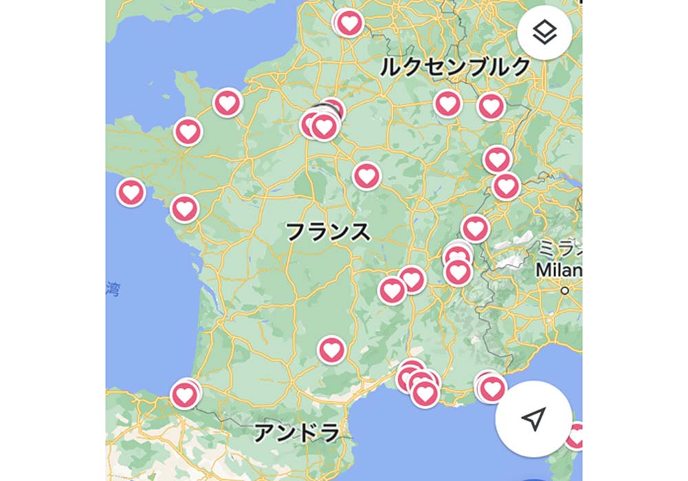 バイヨンヌ、コルシカ、アルザス、リール、ノルマンディ、ジュネーヴ・・・シェフ訪問の旅は1カ月に及んだ。優れたショコラティエが地方から発信しているのはフランスならでは。以下、旅の様子と注目のシェフをほんの少しご紹介。
