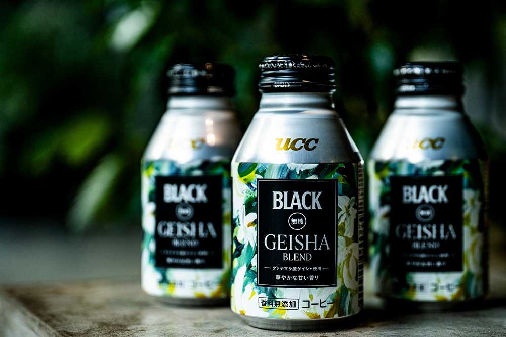 UCC BLACK無糖 ゲイシャブレンド リキャップ缶275g
