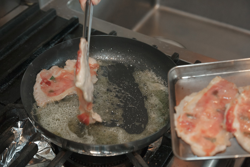 【5】肉を取り出す
