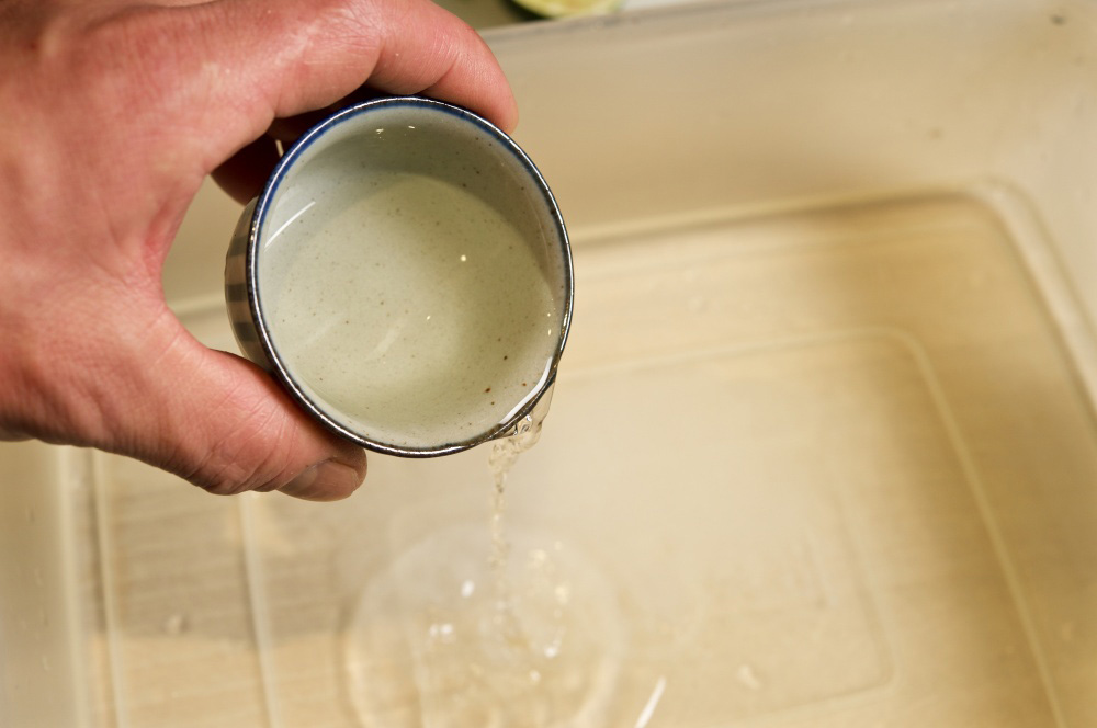 3%濃度の塩水を作る