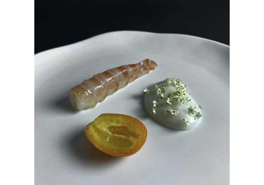 Sushi de langostino