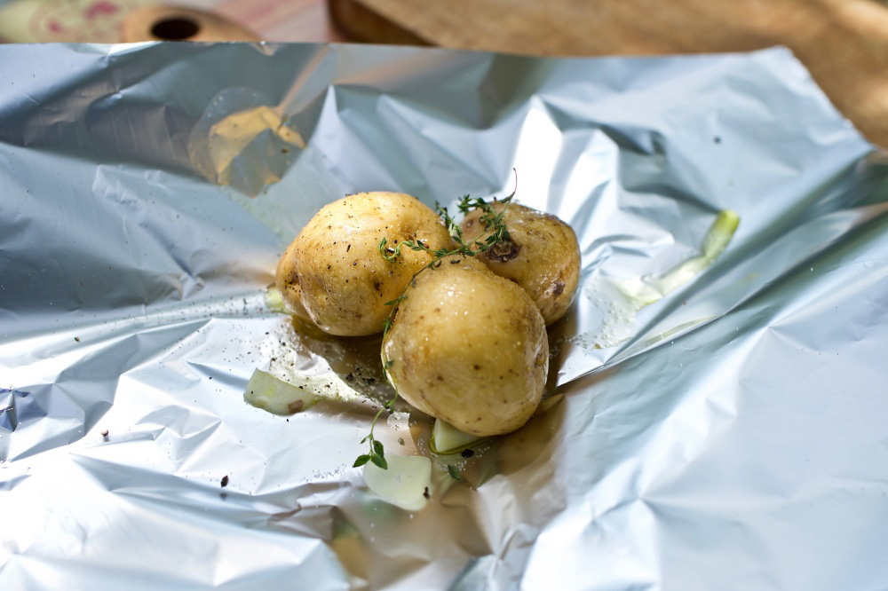 ［１］ジャガイモの下準備