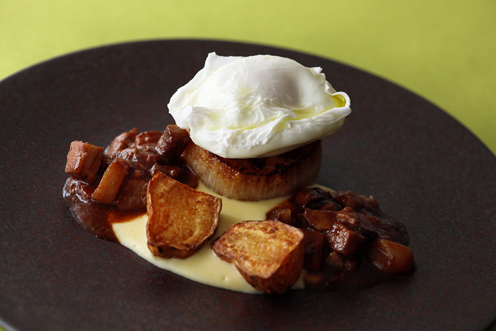 「茨城産レンコンのウォーボ・イン・カミーチャ」