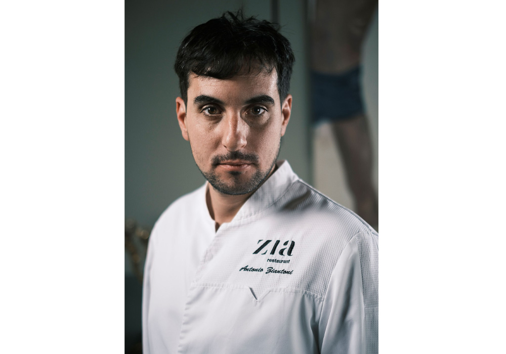 シェフのアントニオ・ズィアントーニ