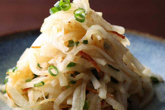 “中火でじっくり”が生む新食感「ダイコンの炒め物」