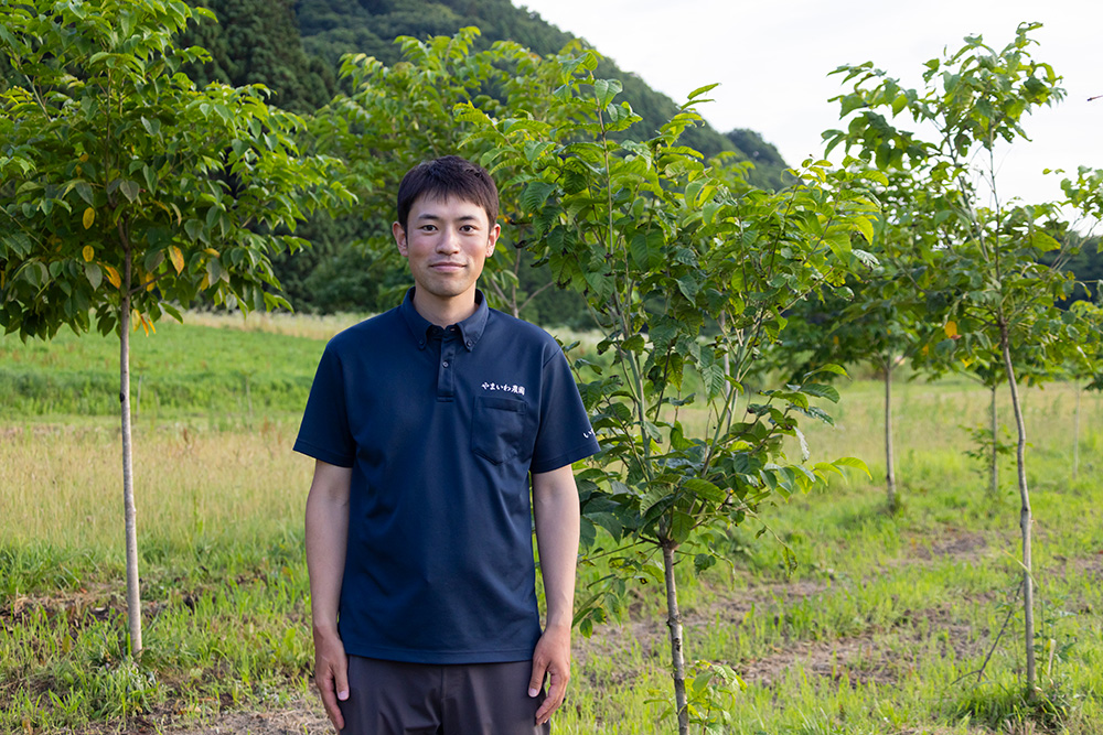 会津伝統野菜農家・⼟屋 勇輝さん