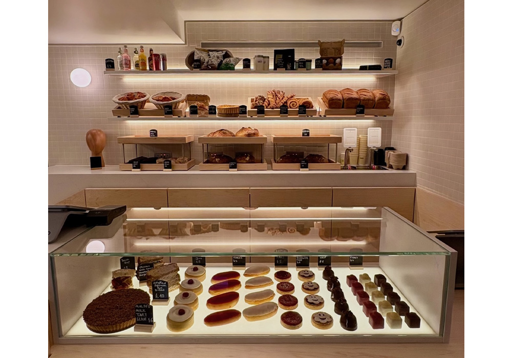 Claridge’s Bakeryのカウンター