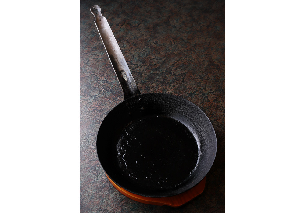 鉄製のフライパン