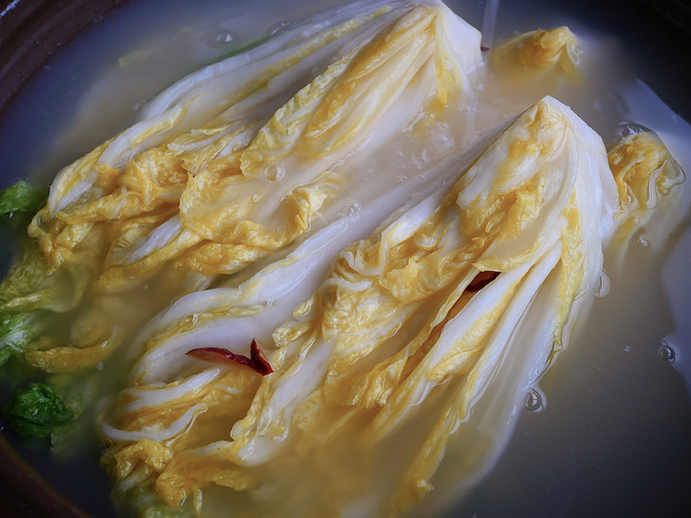 ベッキムチ（白菜の水キムチ）