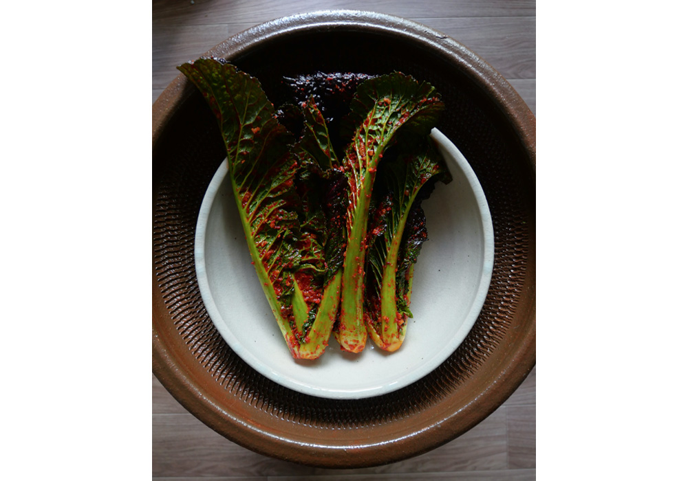 ガッキムチ（カラシ菜キムチ）