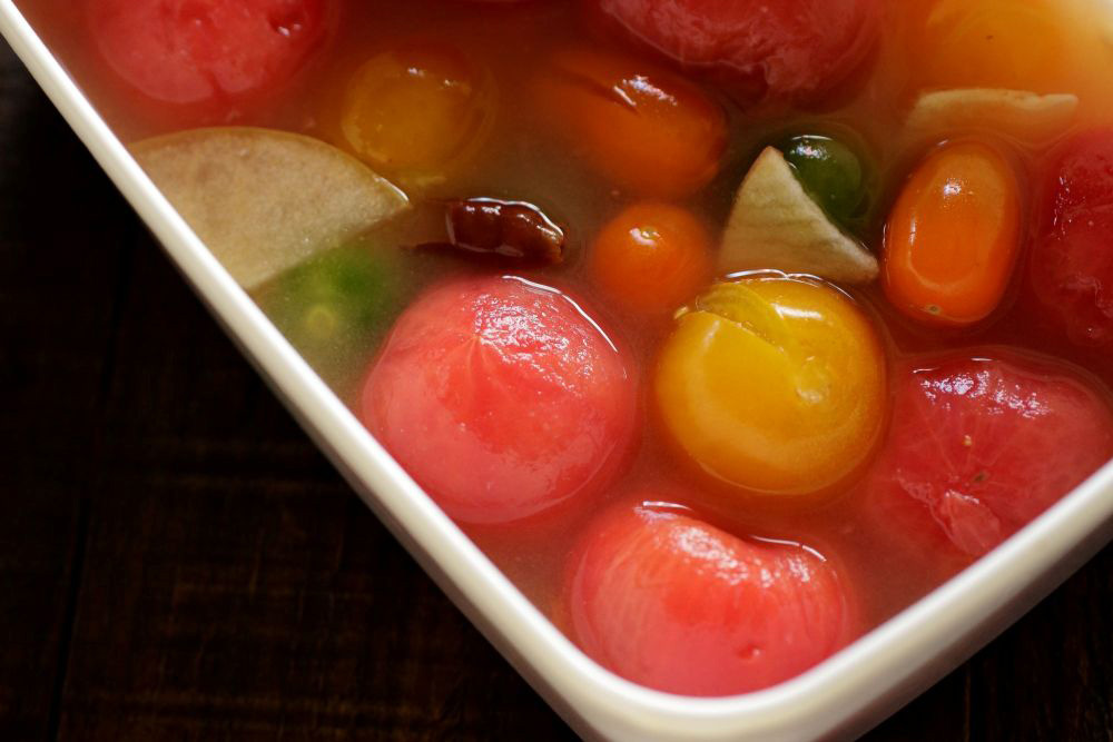色々トマトの水キムチ
