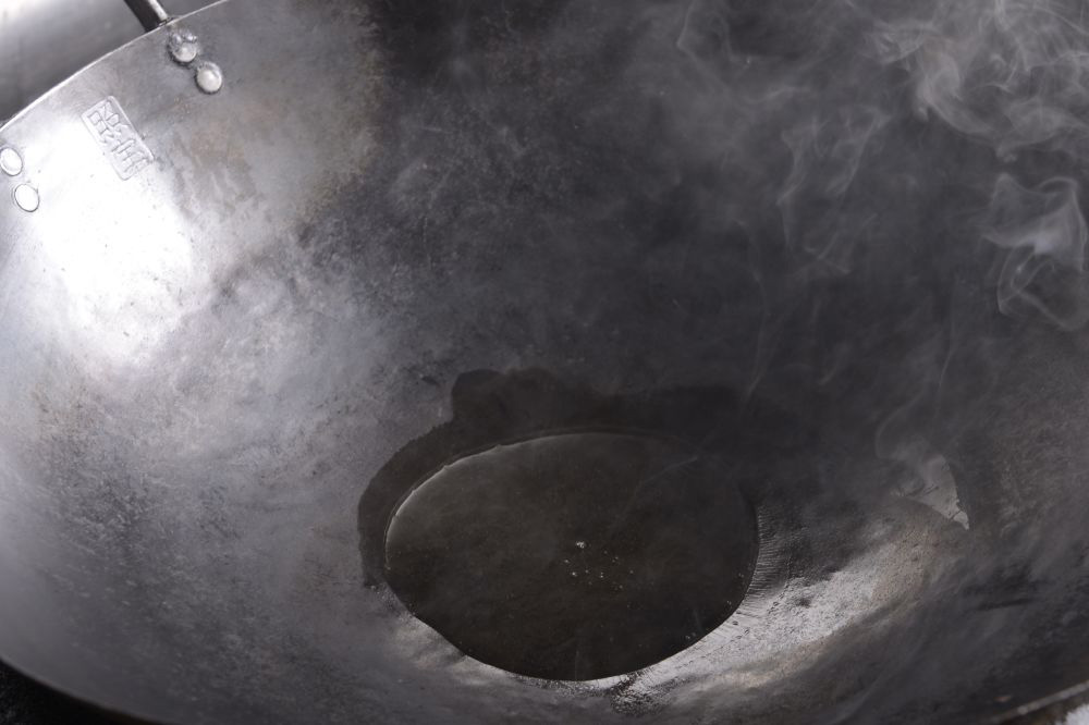 ［10］油を熱する